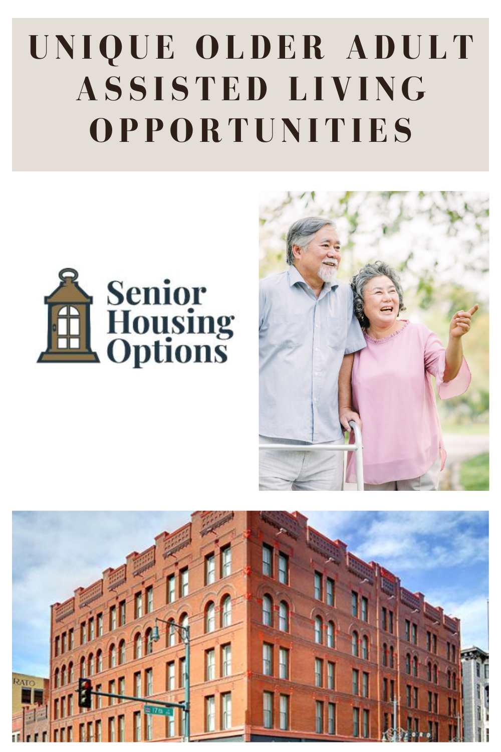 Unique Older Adult Assisted Living Opportunities